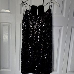 Full Sequin Cocktail Dress